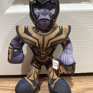 Marvel Thanos Plush in Purple and Gold Armor